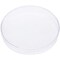 Pioneer Plastics 052C Clear Round Petri Dish Plastic Container, 4.3125" W x 0.625" H